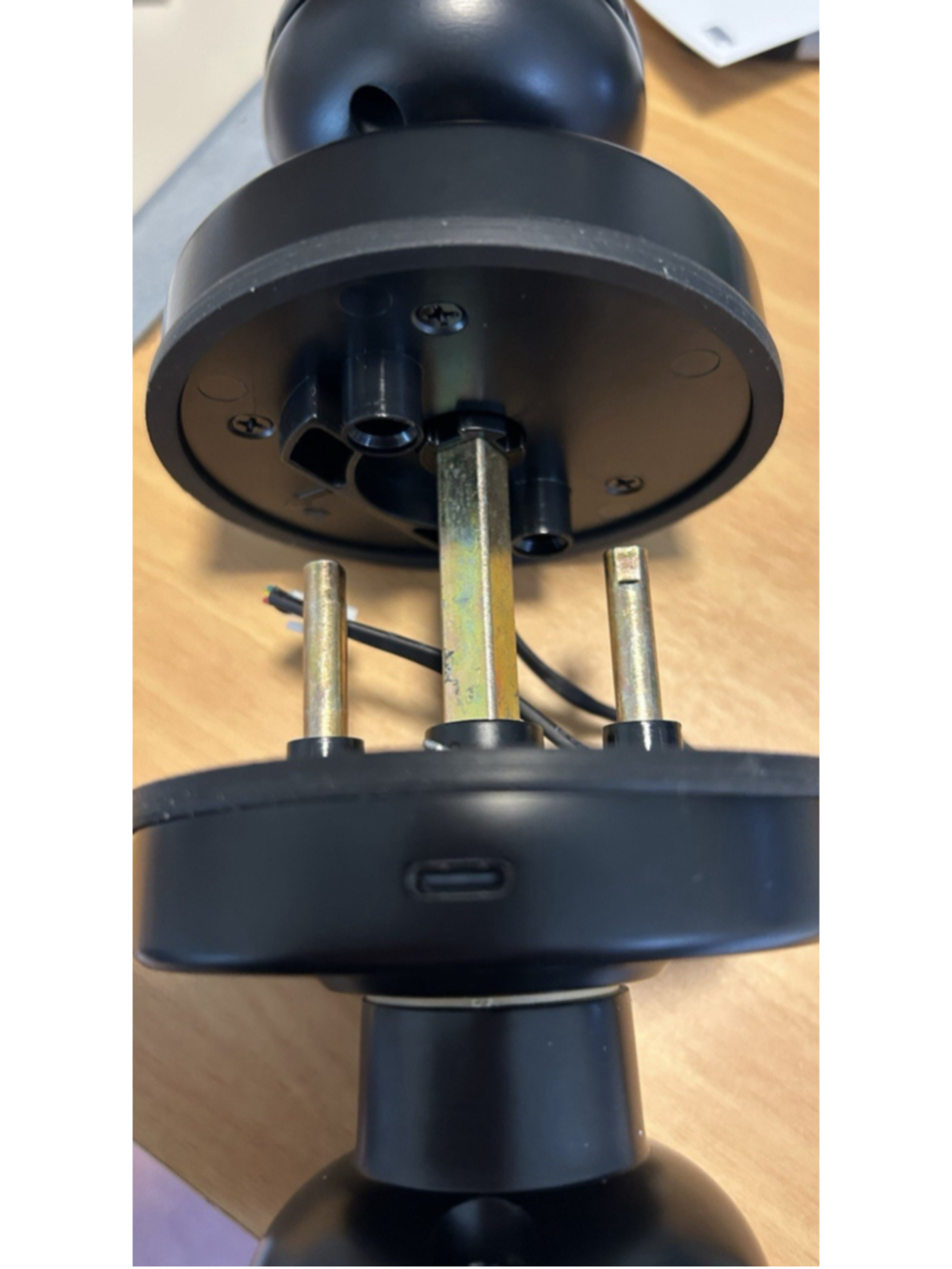 SOOWAY Intelligent Knob Lock Three Unlocking Methods Black - Picture 2 of 9